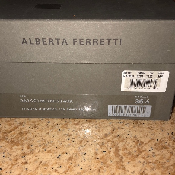 Alberta Ferretti Orange and White Sneaker Pumps - Picture 6 of 6